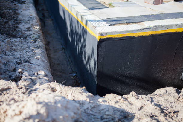 Professional Crawl Space Encapsulation technician working in Orchard Park, NY